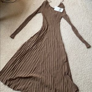 Zara Brown Dress